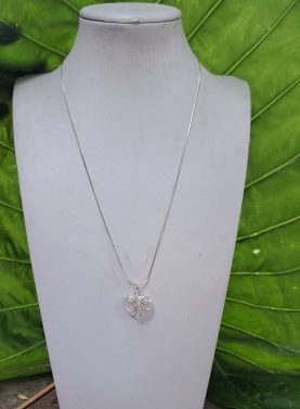 Sterling Silver Florel Hart Pendant