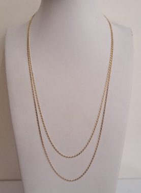 9 ct Yellow Gold 1.2 mm COD chain